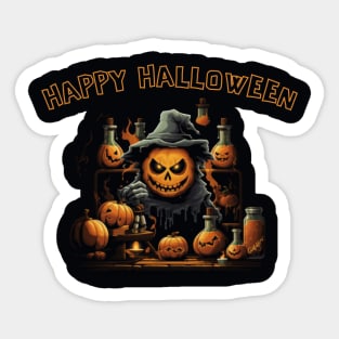 halloween, laboratory, biology Sticker